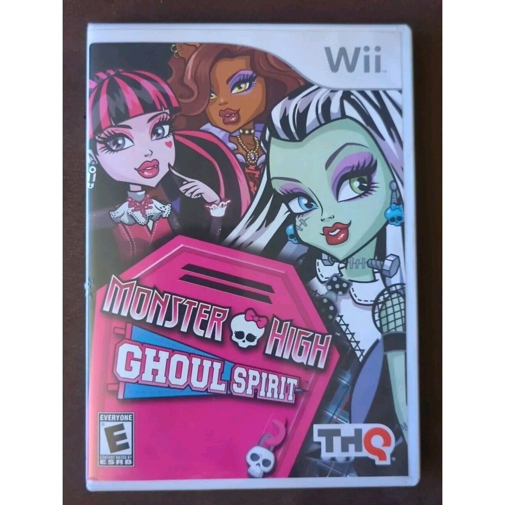 Monster High Ghoul Spirit Nintendo Wii - Complete CIB‎